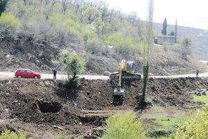 Klizište u Kučima: Rade kanale za odvod vode