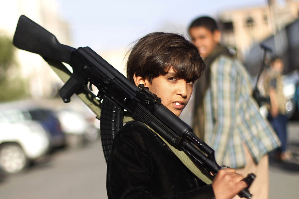 Jemen djeca vojnici, Foto: Beta/AP
