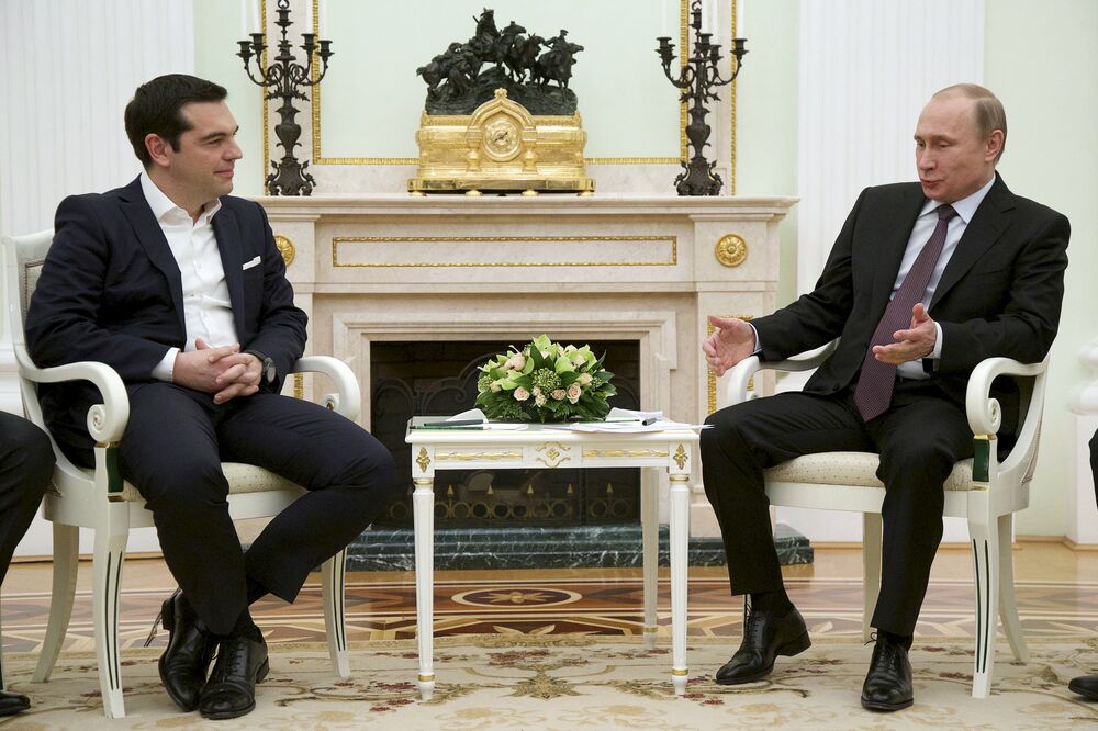 Cipras i Putin, Foto: Reuters