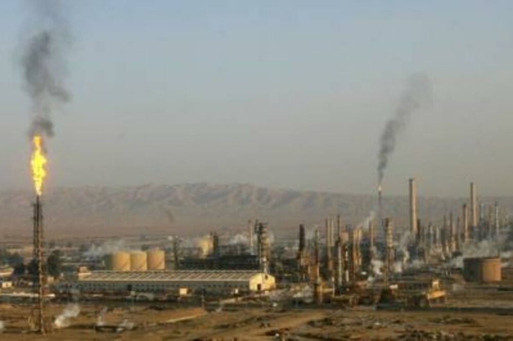 naftna rafinerija, Baidži, Irak, Foto: Reuters