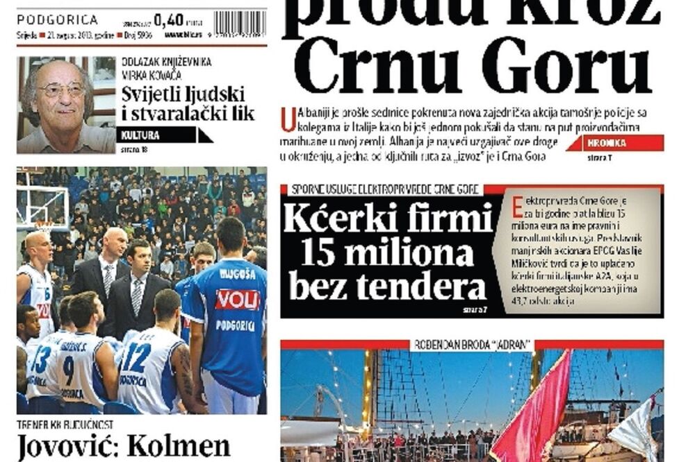 Blic Crna Gora (Novina)