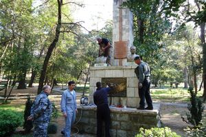 Tivat: Uređeni spomenik i fontana u Gradskom parku