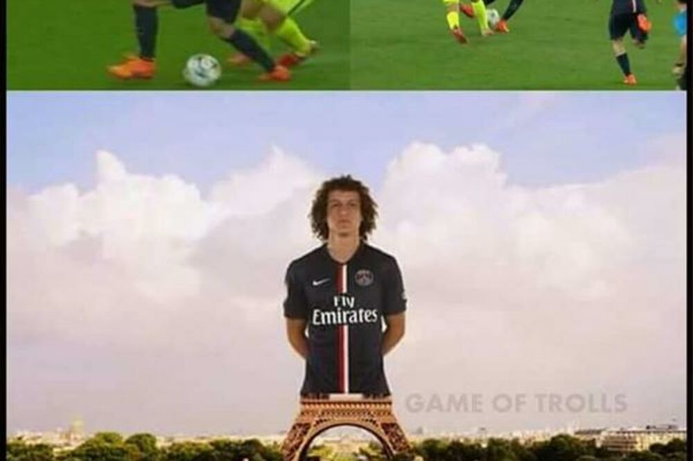 David Luiz i Suarez, Foto: Facebook