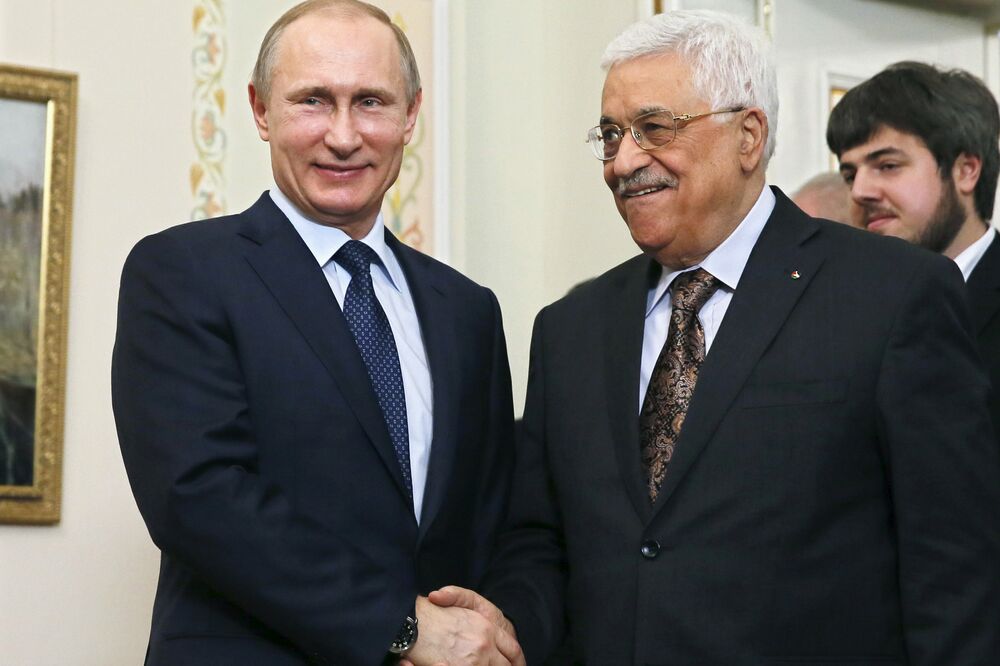 Vladimir Putin, Mahmud Abas, Foto: Reuters