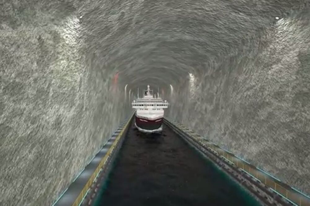 Norveška tunel brod, Foto: Screenshot (YouTube)