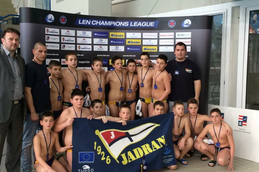 Vaterpolisti Jadrana djeca, Foto: VK Jadran