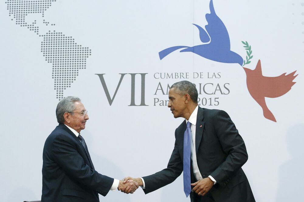 Obama i Katro, Foto: Reuters