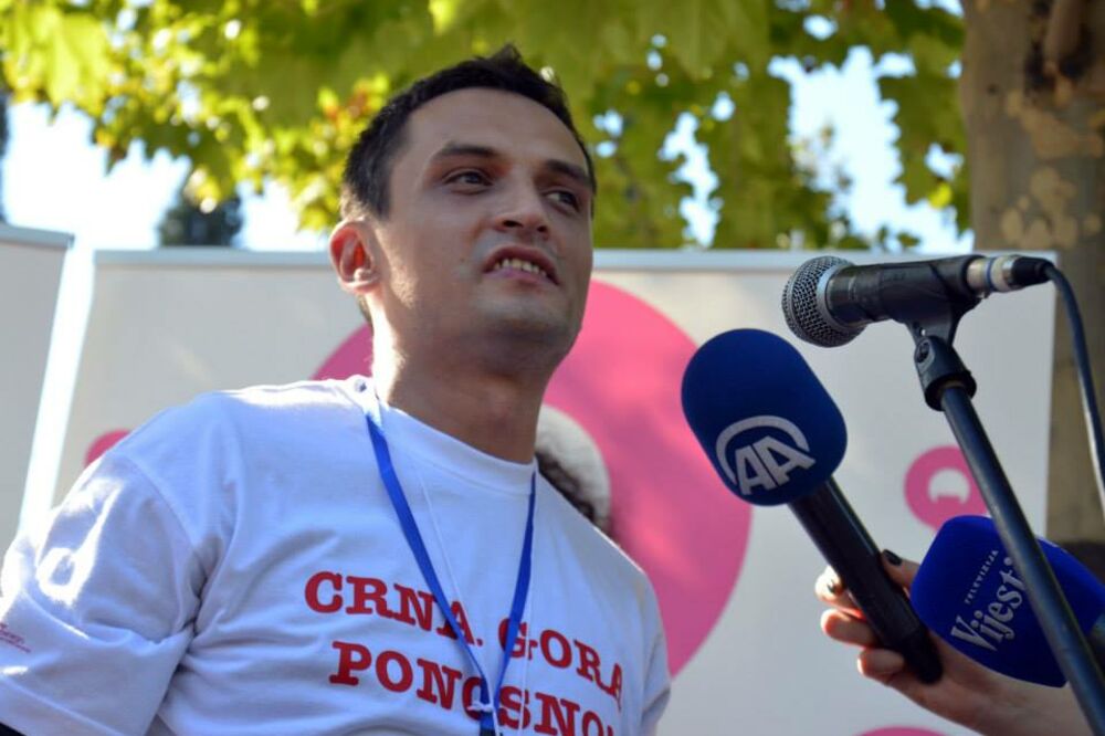 Danijel Kalezić, Povorka ponosa 2013., Foto: Damira Kalač