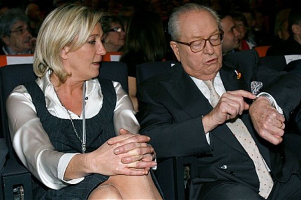 Marin i Žan-Mari Le Pen, Foto: Reuters