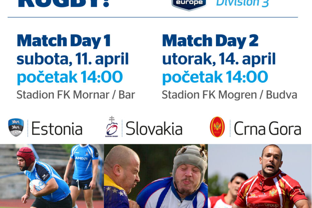 Ragbi poster, Foto: Ragbi savez Crne Gore