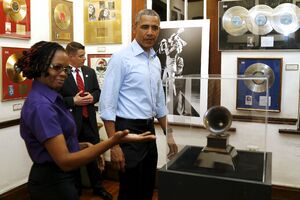 Obama na Jamajci: Posjetio muzej Boba Marlija
