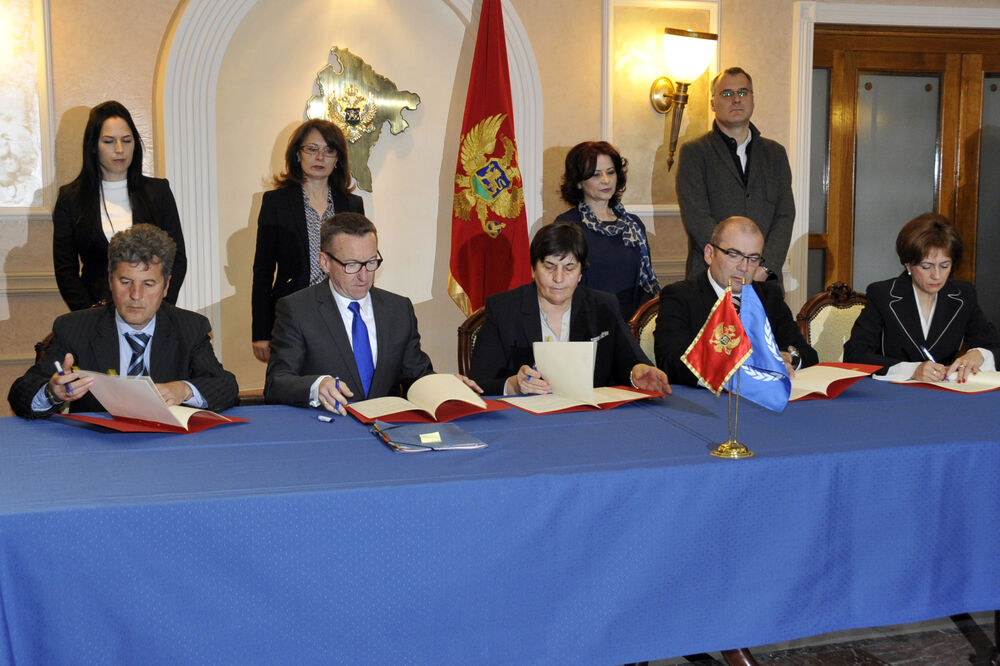 Marko Nikčević, Srđa Kekovi, Zorica Kovačević, Foto: Vlada Crne Gore