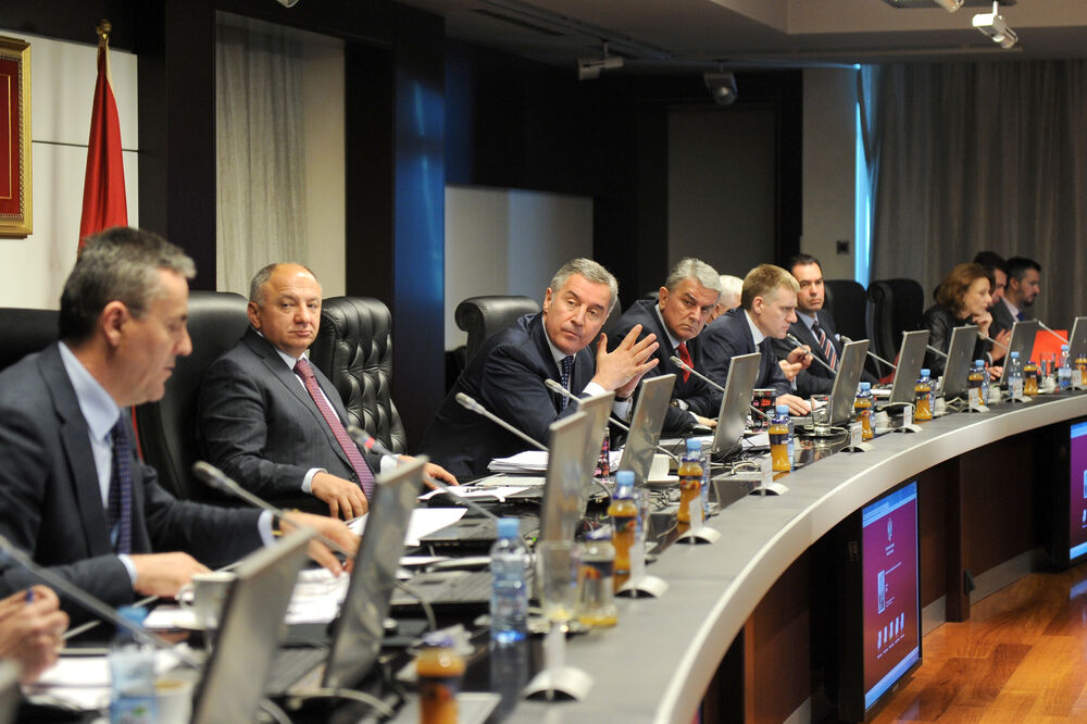 Milo Đukanović, Vlada, sjednica Vlade, Foto: Vlada Crne Gore