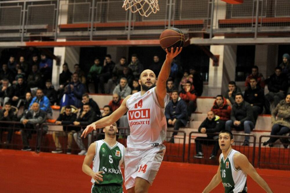 Ivan Jelenić u dresu Lovćena, Foto: ABA liga