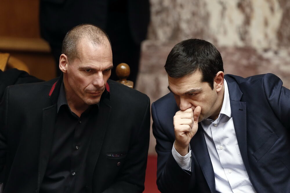 Janis Varufakis, Aleksis Cipras, Foto: Reuters