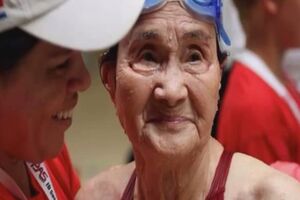 Ona ima 100 godina i završila je trku na 1.500 m: Želim da plivam...