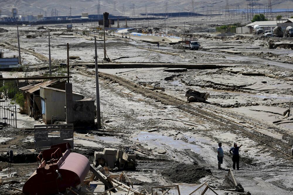 Čile poplave, Foto: Reuters