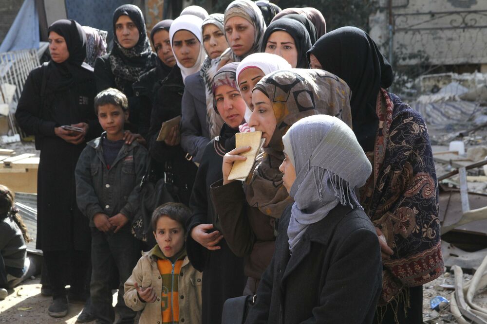 kamp Jarmuk, Foto: Reuters