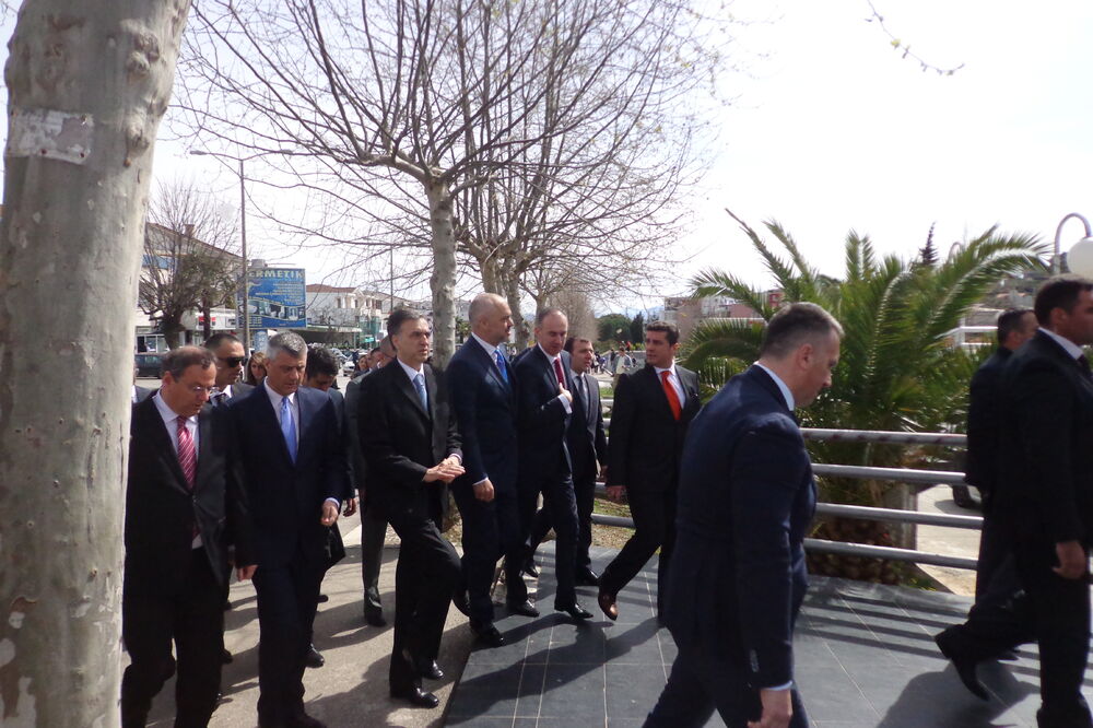 Edi Rama, Hašim Tači, Foto: Samir Adrović