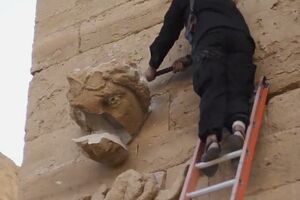 The Islamic State destroyed the ancient city of Hatra