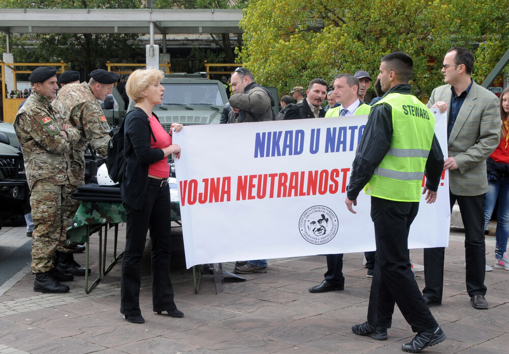 NATO, proslava, Podgorica