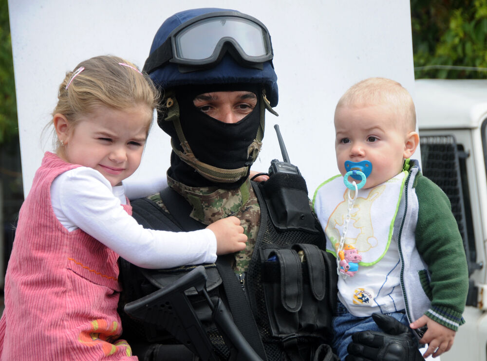 NATO, proslava, Podgorica