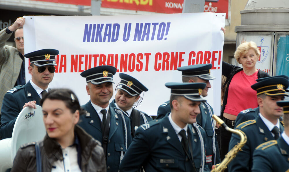 NATO, proslava, Podgorica