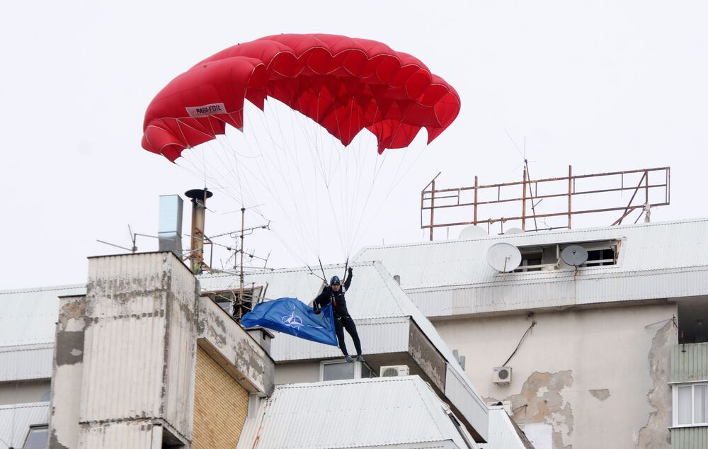 NATO, proslava, Podgorica
