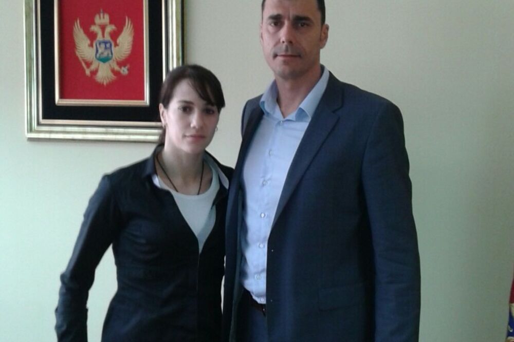 Marina Raković i Igor Vušurović, Foto: Uprava za mlade i sport