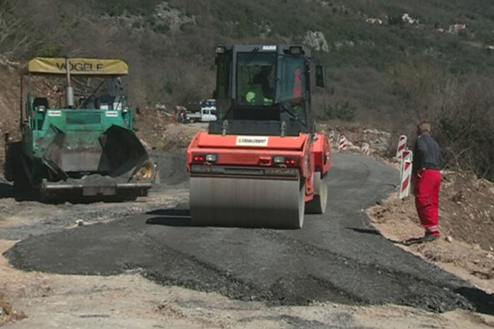 Put Cetinje- Budva, Foto: TV Vijesti screenshot