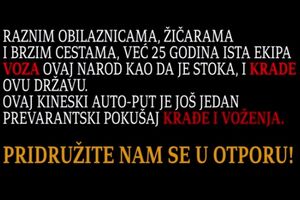 Ovako izgleda autoput na crnogorski način [VIDEO]