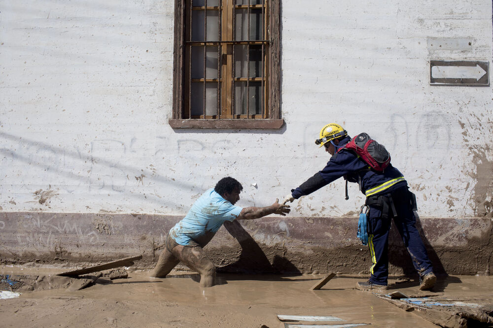 Čile poplave, Foto: Beta/AP