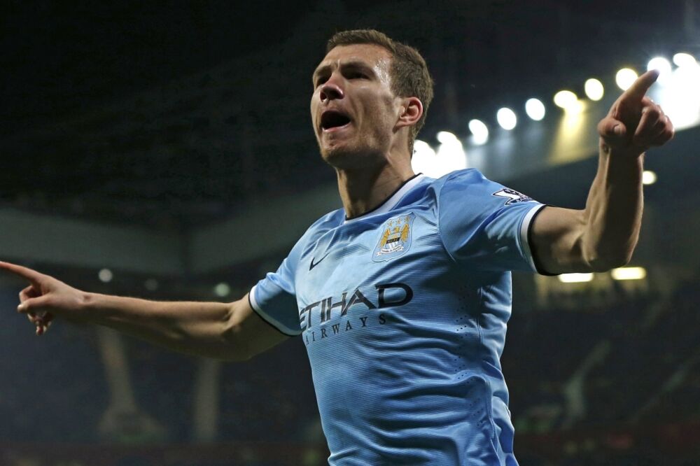 Edin Džeko, Foto: Reuters