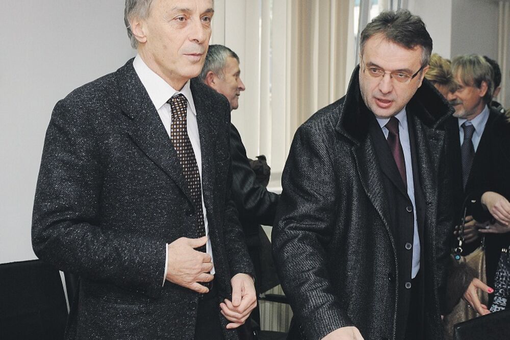 Miodrag Lekić, Goran Danilović, Foto: Savo Prelević