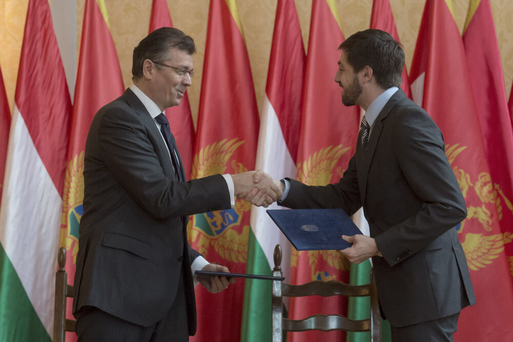 Levente Mađar, Branimir Gvozdenović, Foto: Vlada Crne Gore