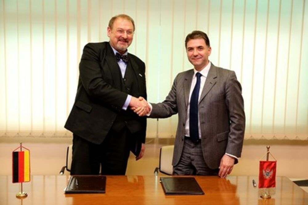 Petar Ivanović, Andreas Hense, Foto: Vlada Crne Gore