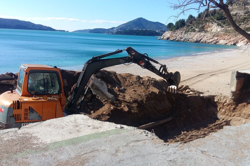 Radovi u Kamenovu, Foto: Morsko dobro