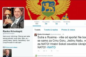Srpska lista zbog lažnog profila Krivokapića navija za Rusiju