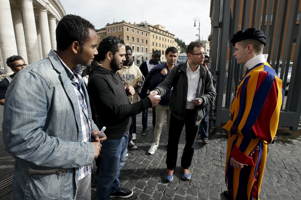 Vatikan beskućnici, Foto: Reuters