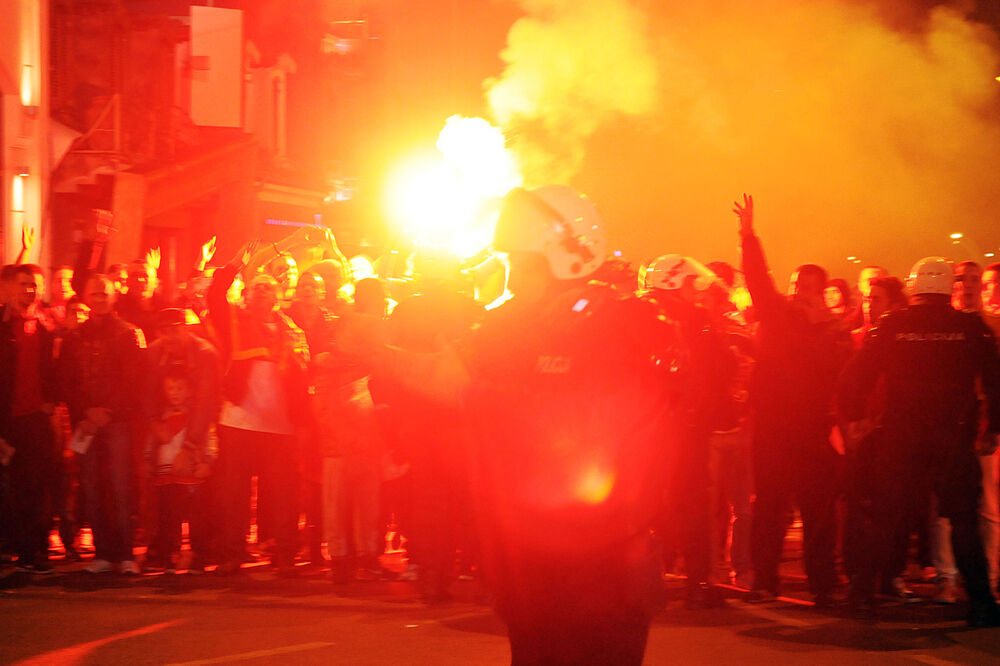 Crna Gora - Švedska navijači, Foto: Vijesti