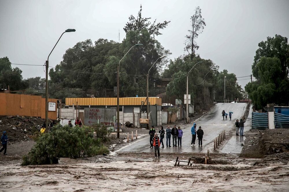 Čile poplave, Foto: Reuters