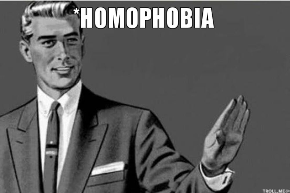 Homofobija, Foto: Troll.me