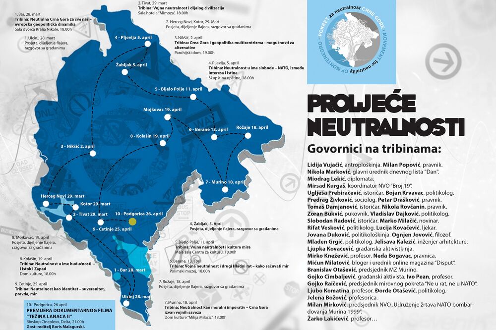 Proljeće neutralnosti, Foto: Mnmne.org