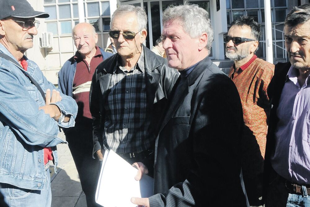 Radoje Dakić protest, Foto: Luka Zeković