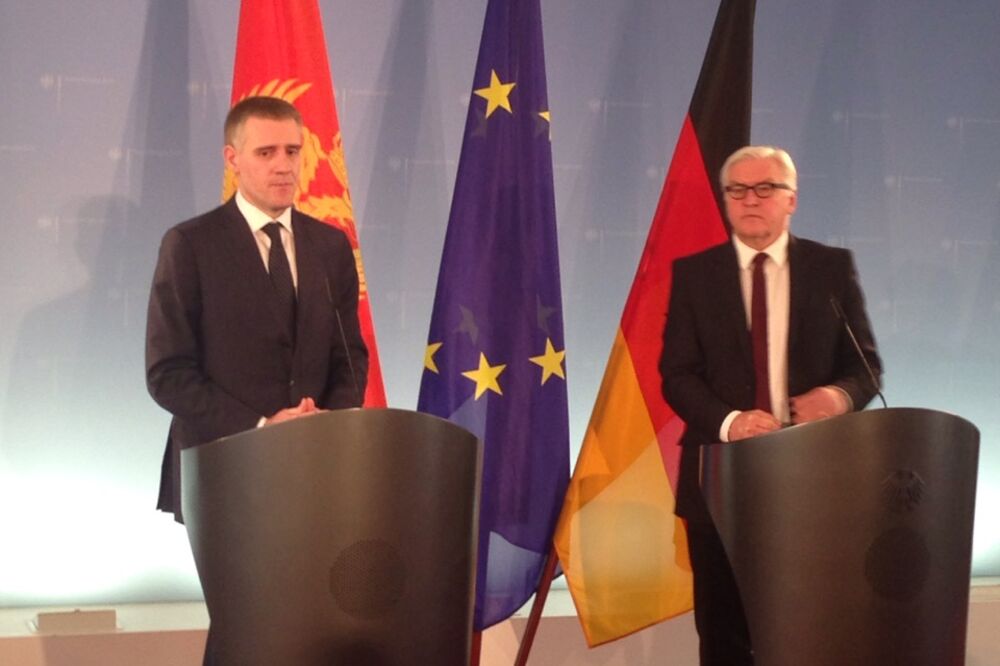 Frank-Valter Štajnmajer, Igor Lukšić, Foto: Vlada Crne Gore