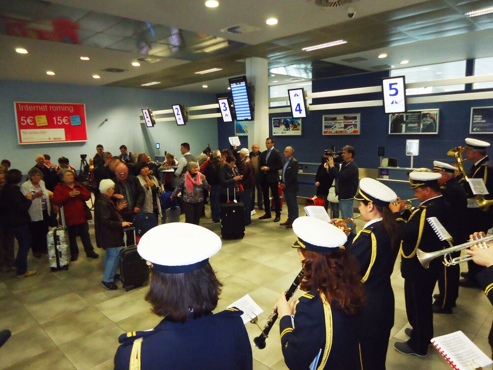 njemački turisti, aerodrom Tivat