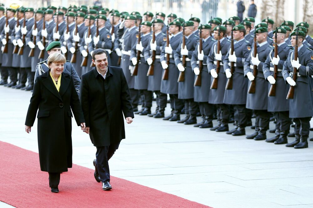 Cipras i Merkel, Foto: Reuters