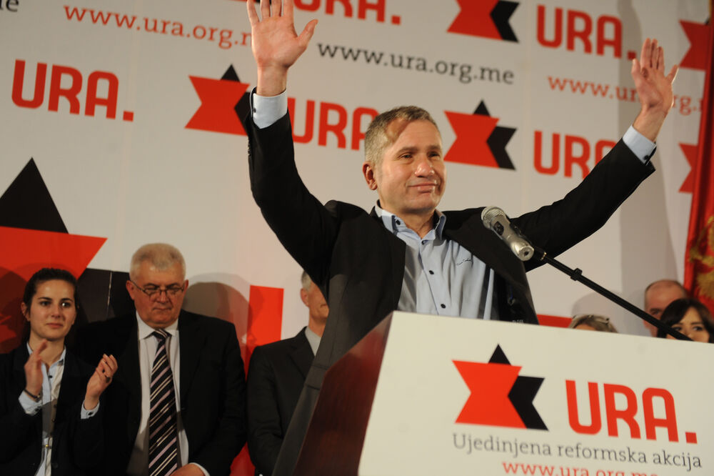Građanski pokret, URA, Žarko Rakčević, Foto: Savo Prelević