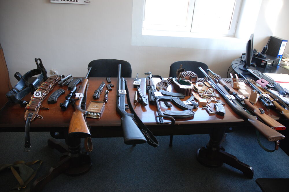 oduzeto oružje, Foto: Uprava policije
