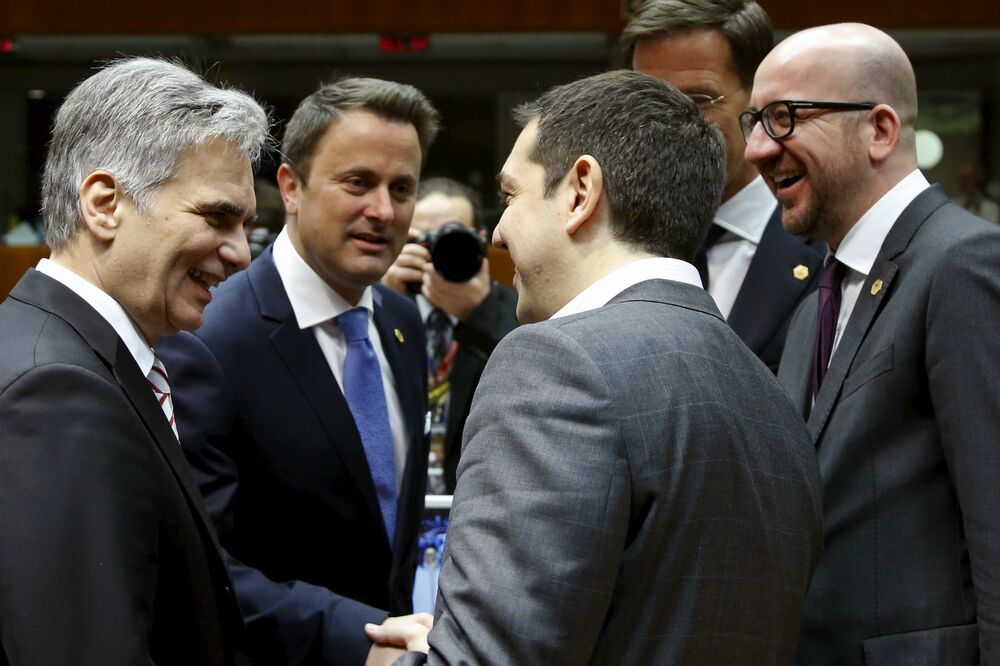 Aleksis Cipras, Mark Rute, Šarl Mišel, Foto: Reuters